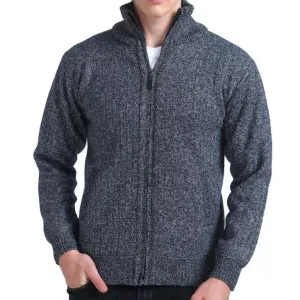 West Louis Zipper Turtleneck Cardigan