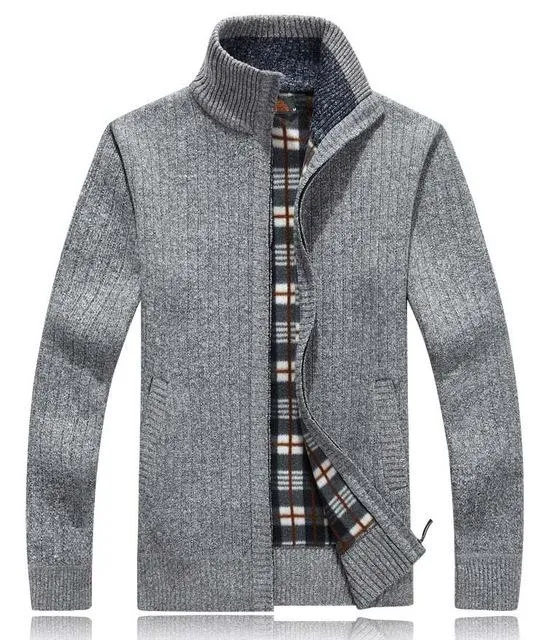 West Louis Zipper Turtleneck Cardigan