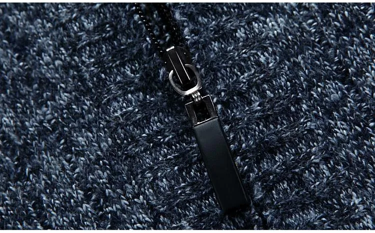 West Louis Zipper Turtleneck Cardigan