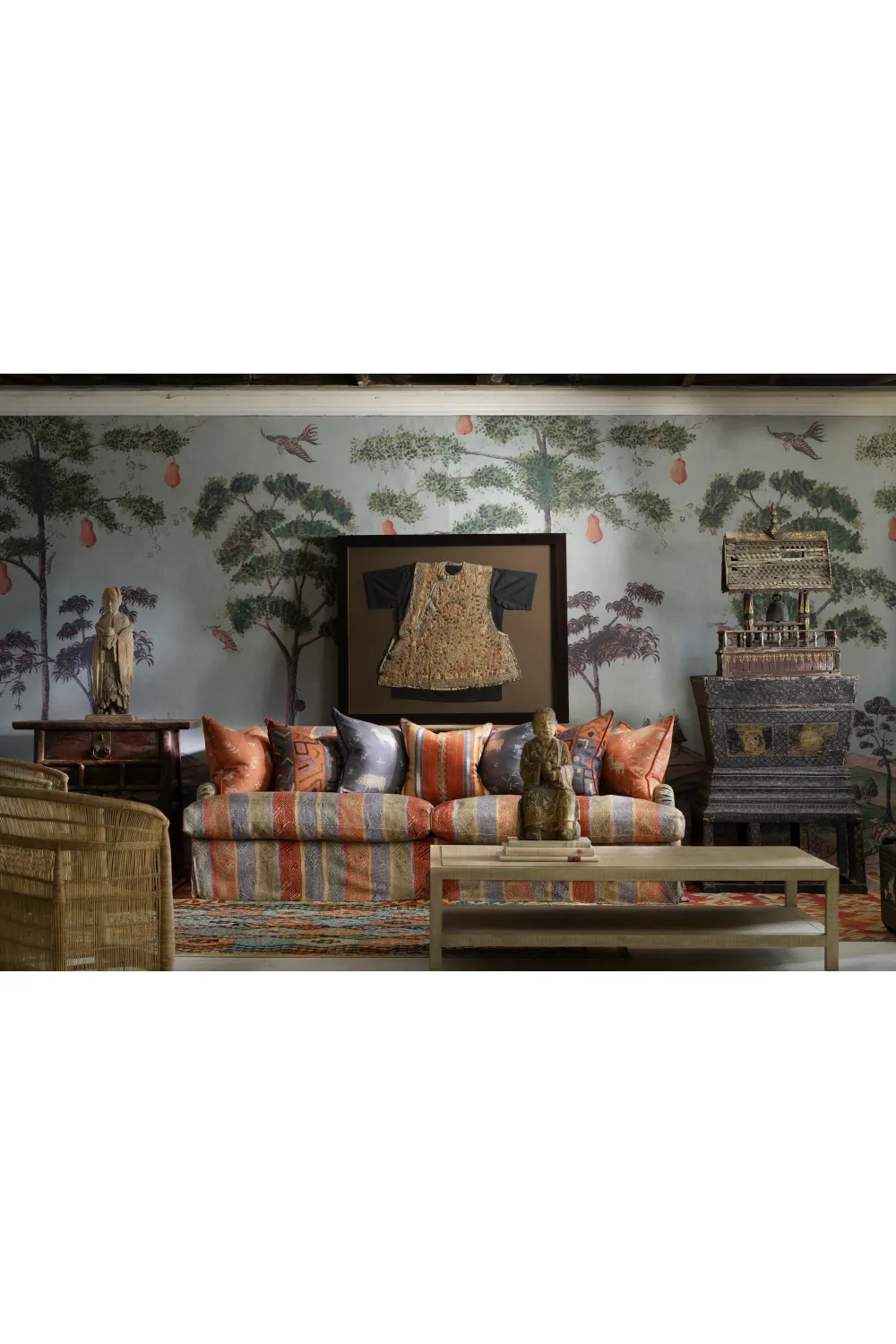 Wildlife Print Cushion | Andrew Martin Avebury