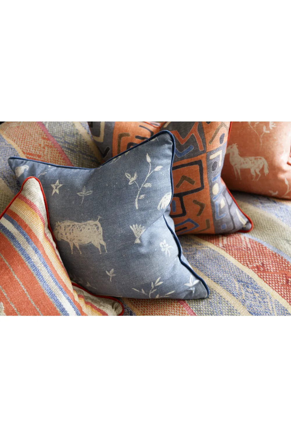 Wildlife Print Cushion | Andrew Martin Avebury